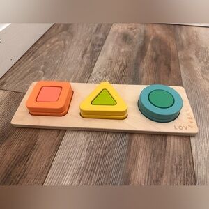 Lovevery Colorful Shape Sorting Toy